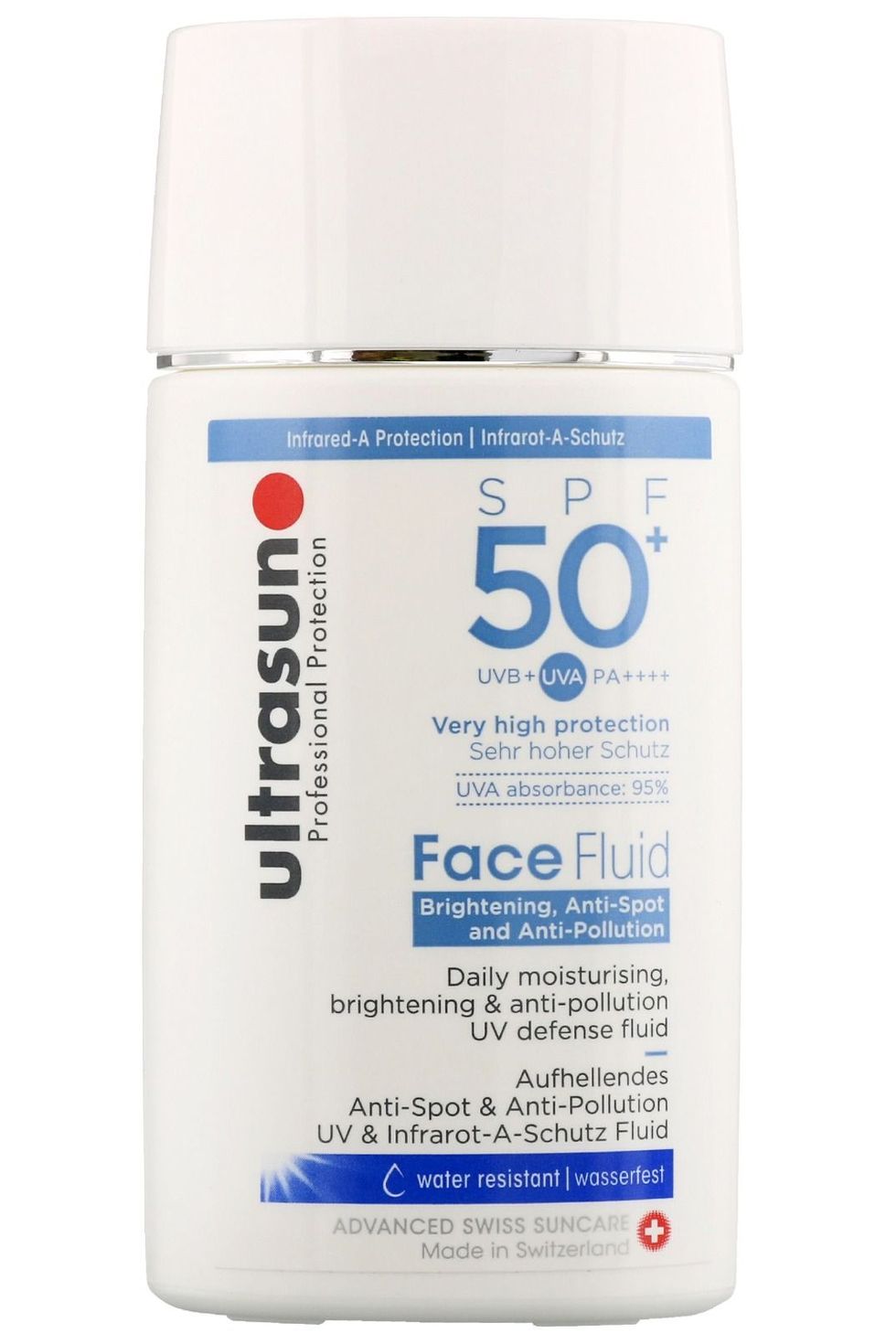 Ultrasun SPF 50+ Anti-Pollution Face Fluid 40ml