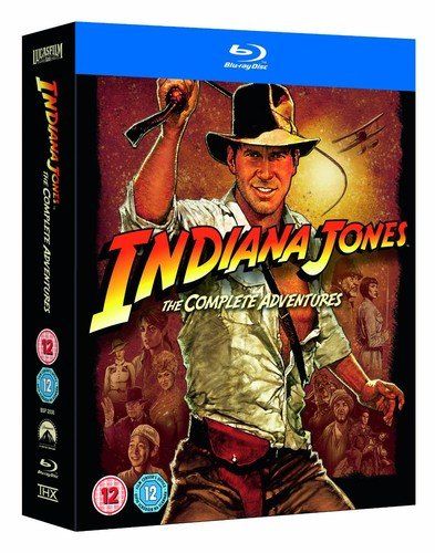 Indiana Jones: Die kompletten Abenteuer [Blu-ray] [1981] [Region Free]