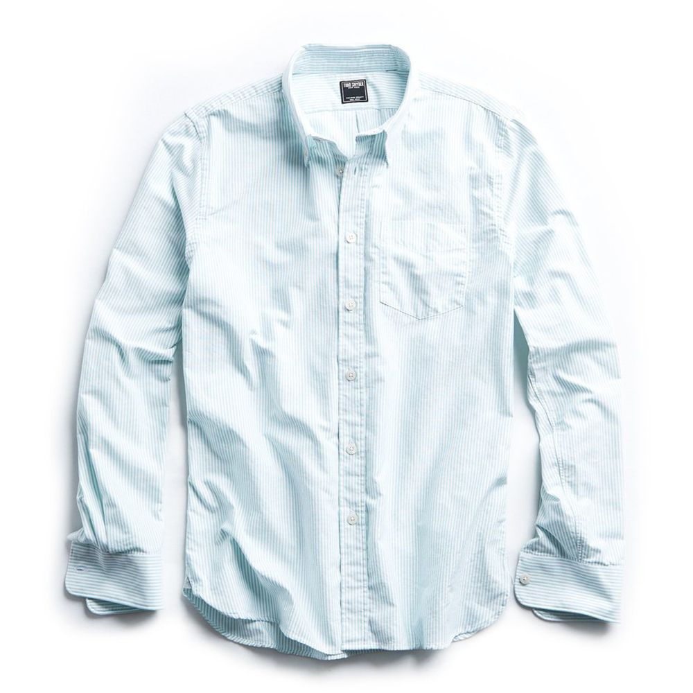 Todd Snyder Stripe Oxford Button-Down Shirt
