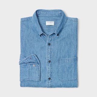 Club Monaco Slim Denim Shirt