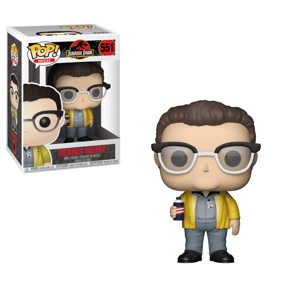 Jurassic Park: Dennis Nedry Pop! Vinyl Figure