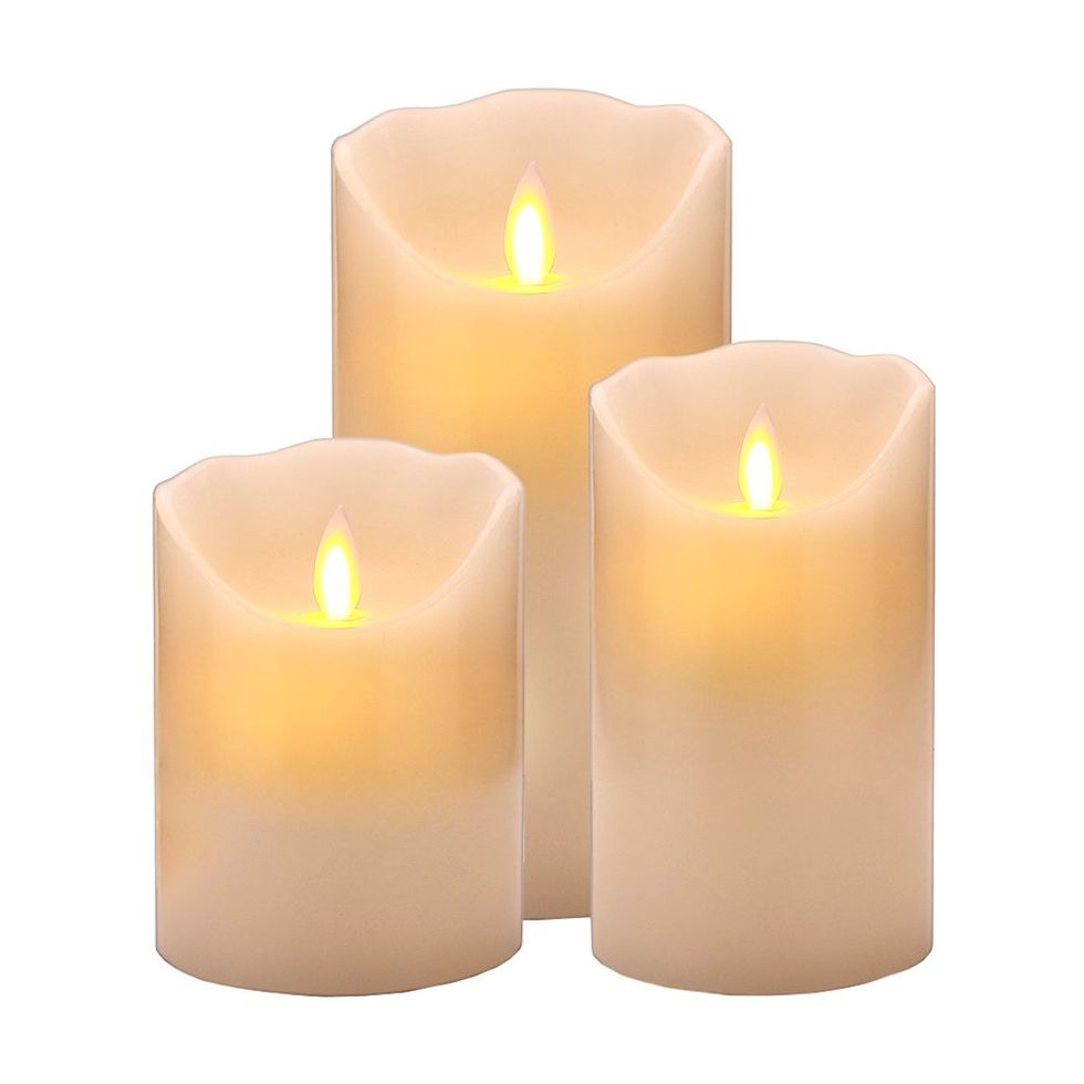 Antizer Flameless Candles (Set of Three)