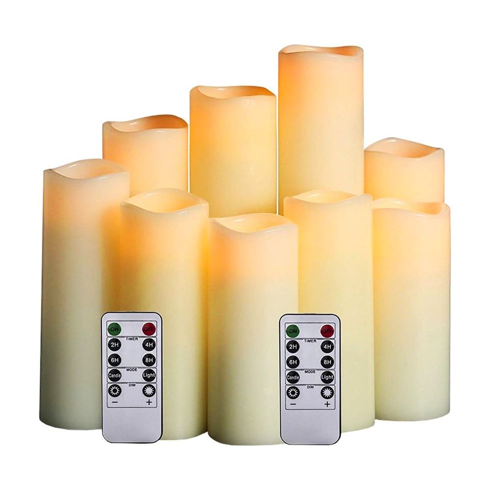Antizer Flameless LED Candles (Set of Nine)