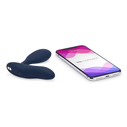 Vector by We-Vibe Vibrating Prostate Massager, Dual Motors, app Controlled, Waterproof, with 30ml We-Vibe lube