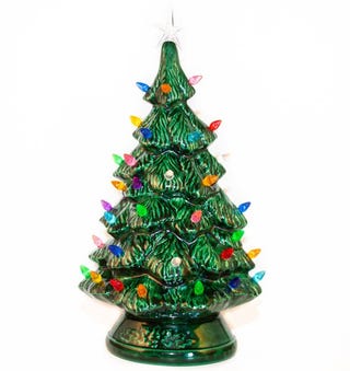 This Cyndi Lauper Ceramic Christmas Tree Will Complete Your Holiday Decor