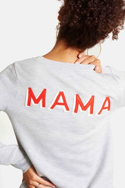 Mama Light Gray Sweatshirt