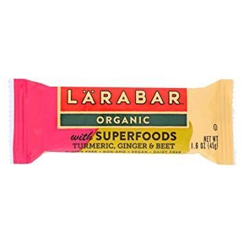LÄRABAR Organic With Superfoods Turmeric, Ginger, & Beet
