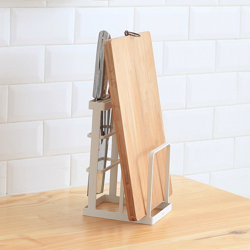 Knife Block and Cutting Board Holder