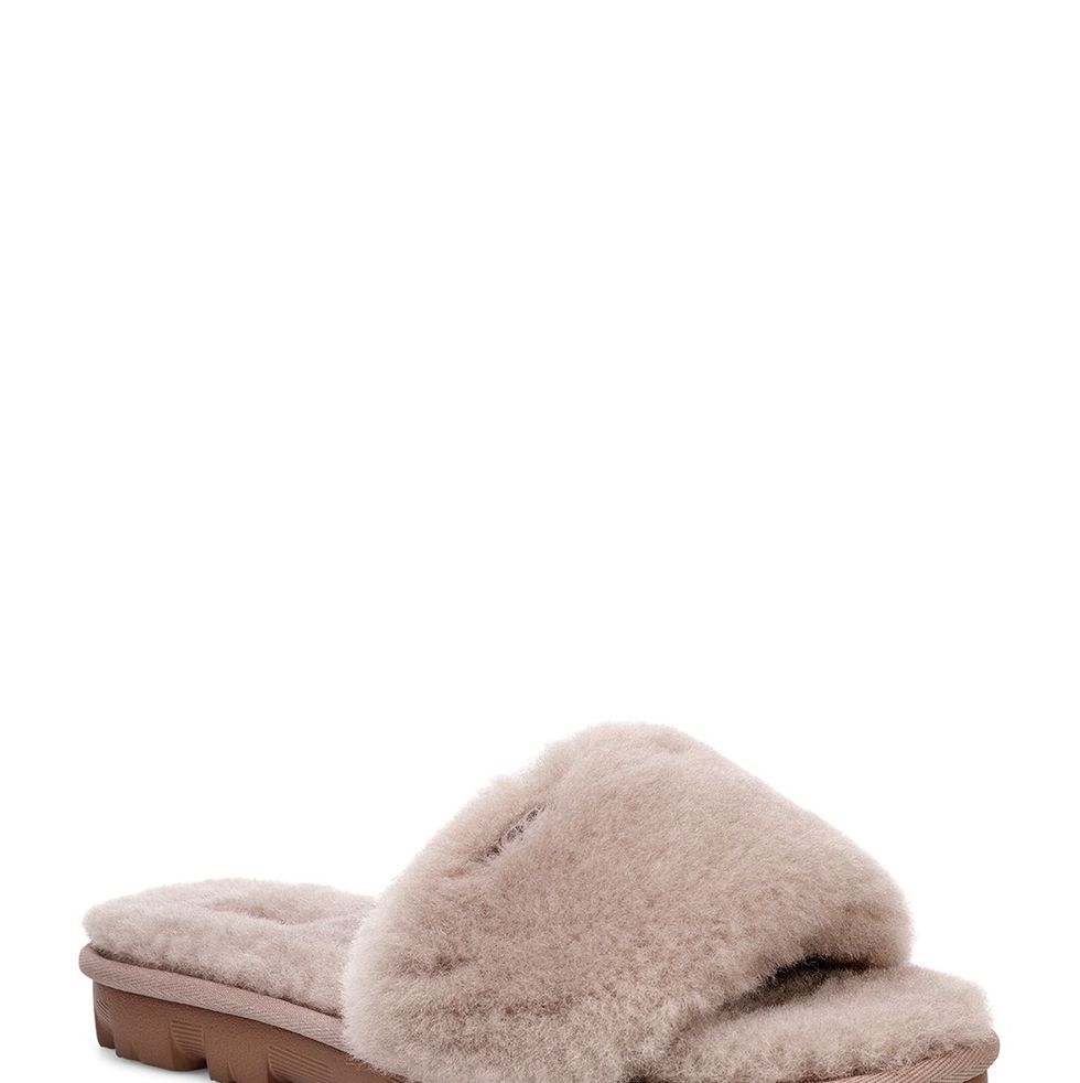 Cozette Fur Slide Sandals