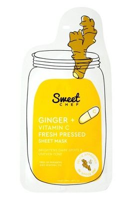 Ginger Vitamin C Fresh Pressed Sheet Face Mask 