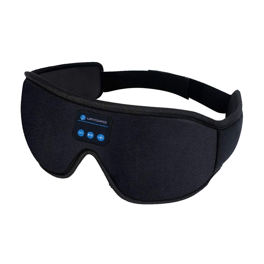 Sleep Headphones Bluetooth,Voerou Wireless Sports Headband Sleep Mask with Ultra-Thin Speakers,Headphones for Sleeping,Side Sleepers,Running,Workout,Travel,Yoga,Insomnia,Meditation 