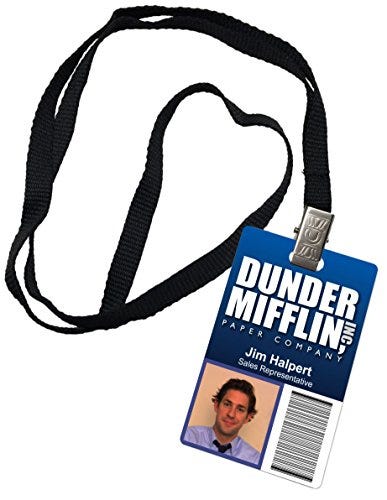 The Office Dunder Mifflin Paper Company Costume/Uniform Patch 4