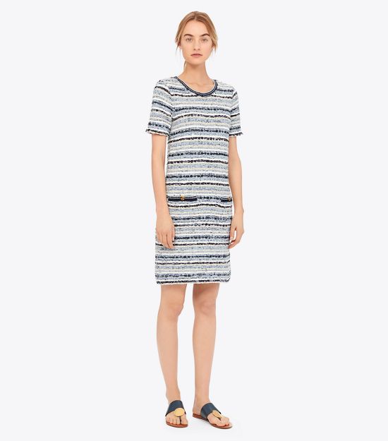 Tory burch hotsell striped knit dress