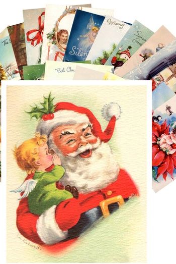 20 Classic Christmas Cards — Retro and Vintage Holiday Greetings 2019