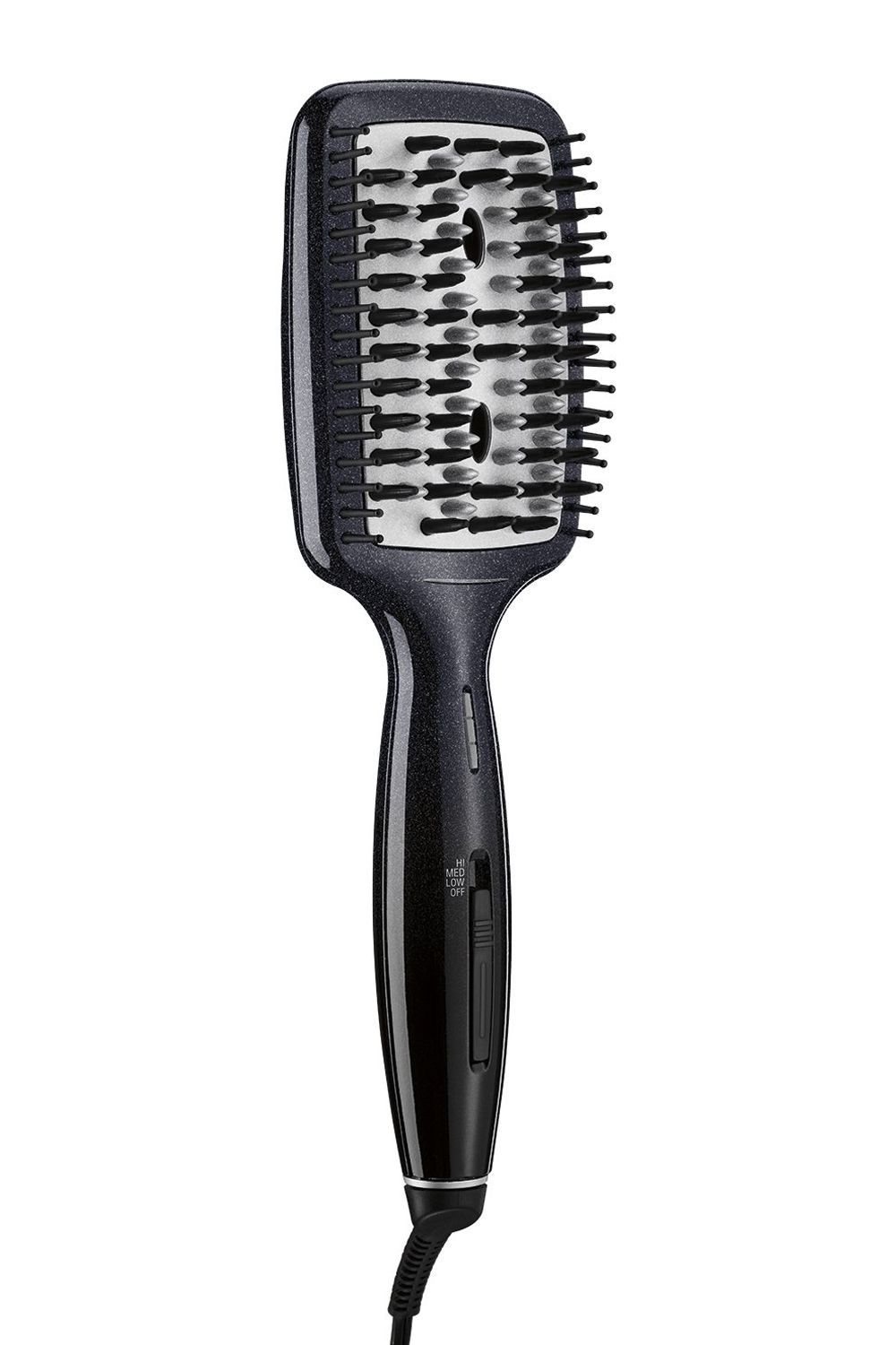 Buy Beurer Style Pro with Cord Straightening Brush Ceramic Coating HS60  Black Online  Croma