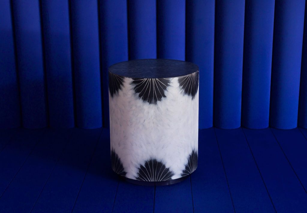 Goose Feather Side Table