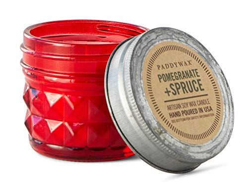 Pomegranate and Spruce Jar Candle