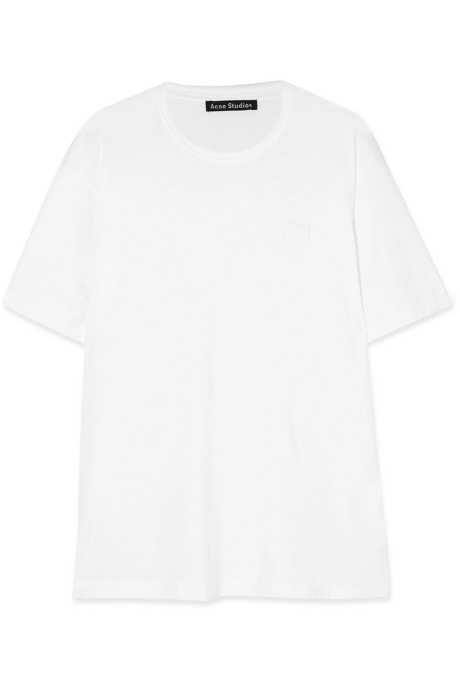 Nash Face Appliquéd Cotton-Jersey T-shirt