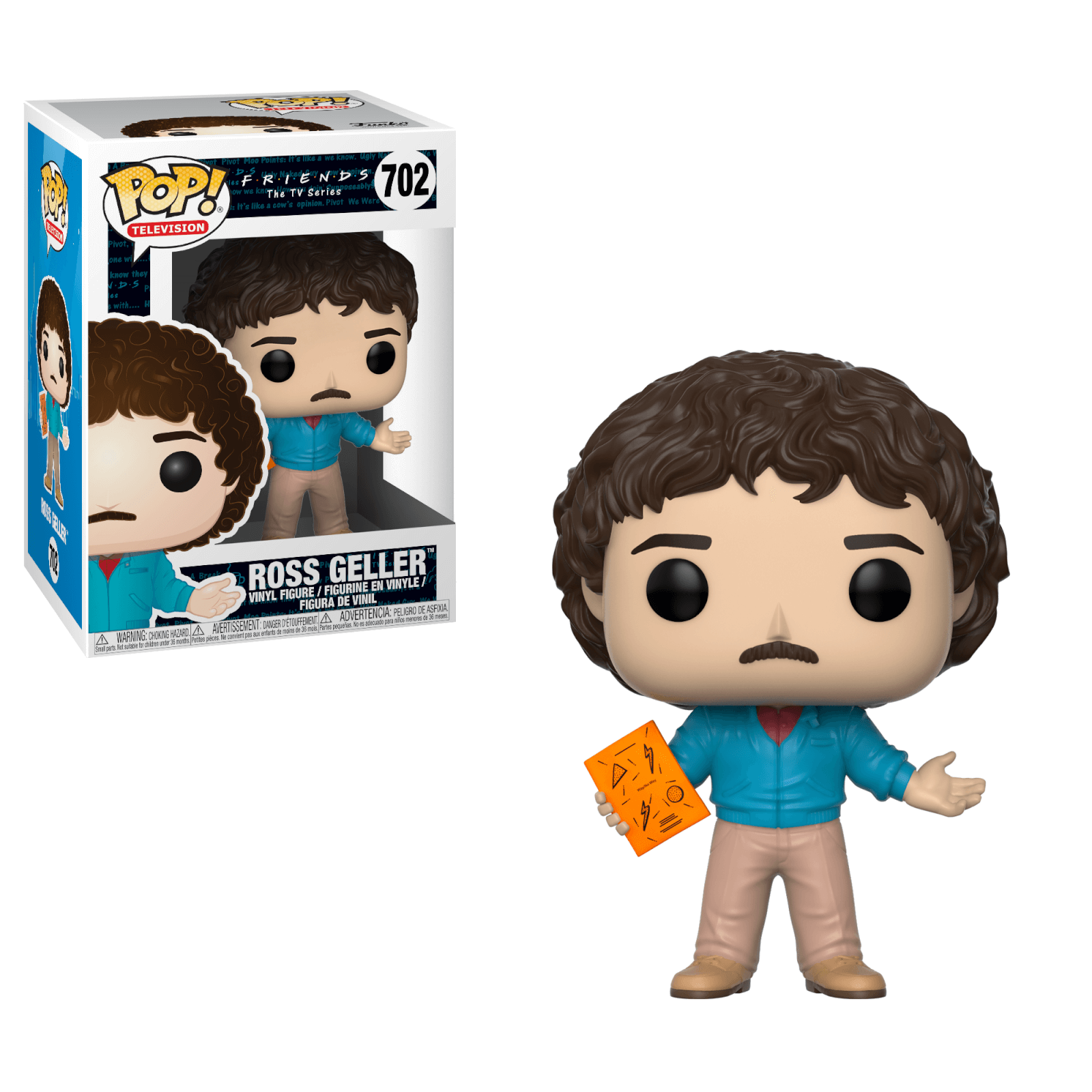 Amici: anni '80 Ross Pop! Figura in vinile