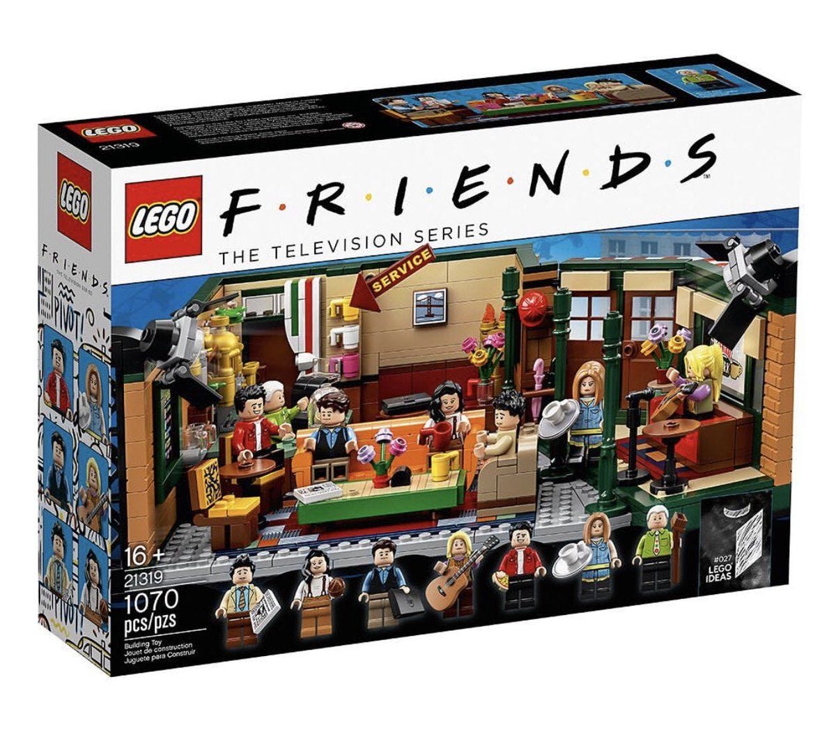 prieteni Perk Central set LEGO 