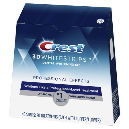 crest white strips most effective