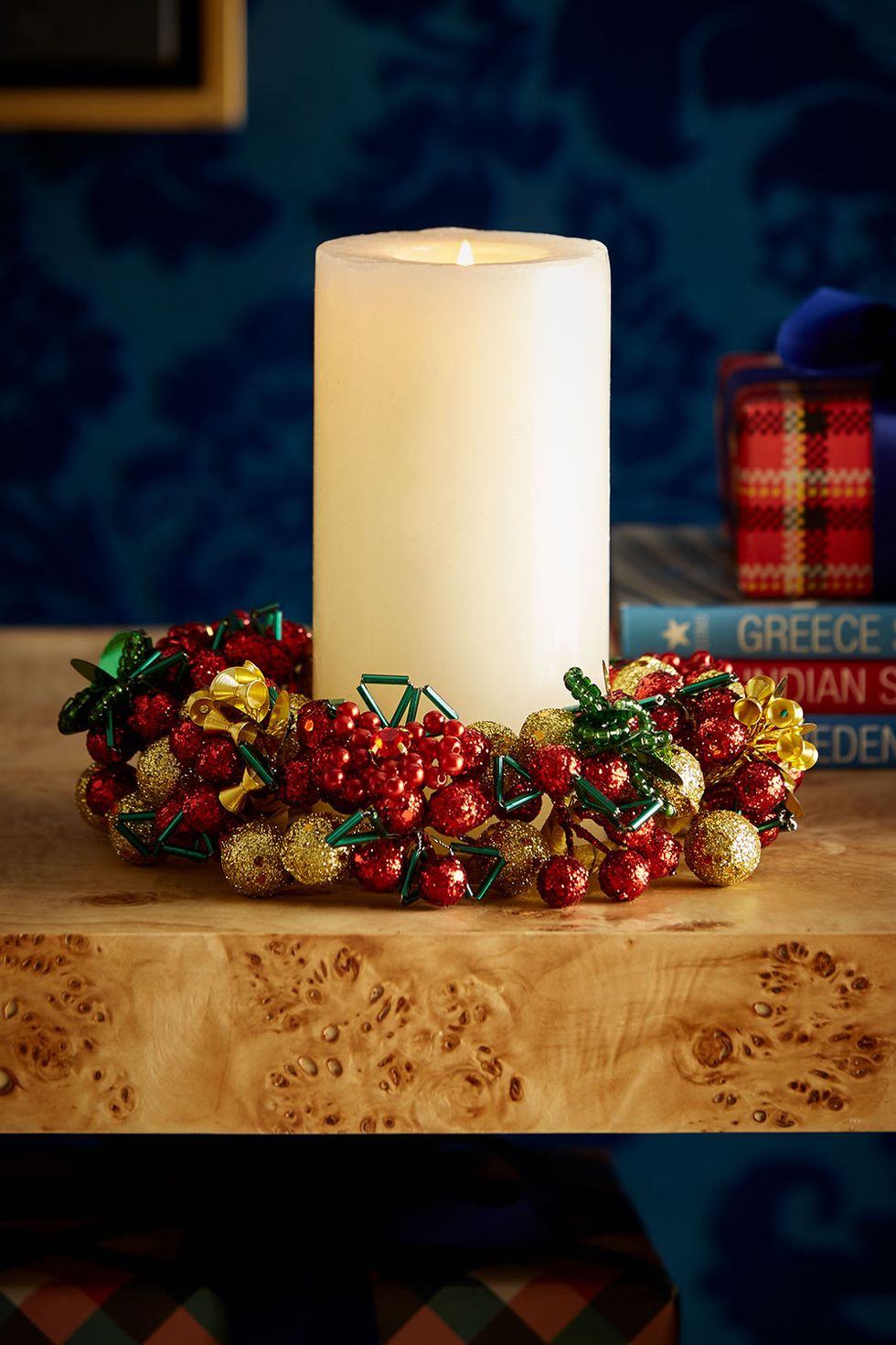 Majestic Holiday Candle Ring