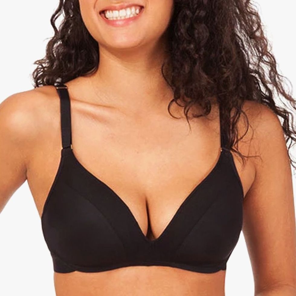  Push Up Bra Non-wired Lined Wide Shoulder Strap for