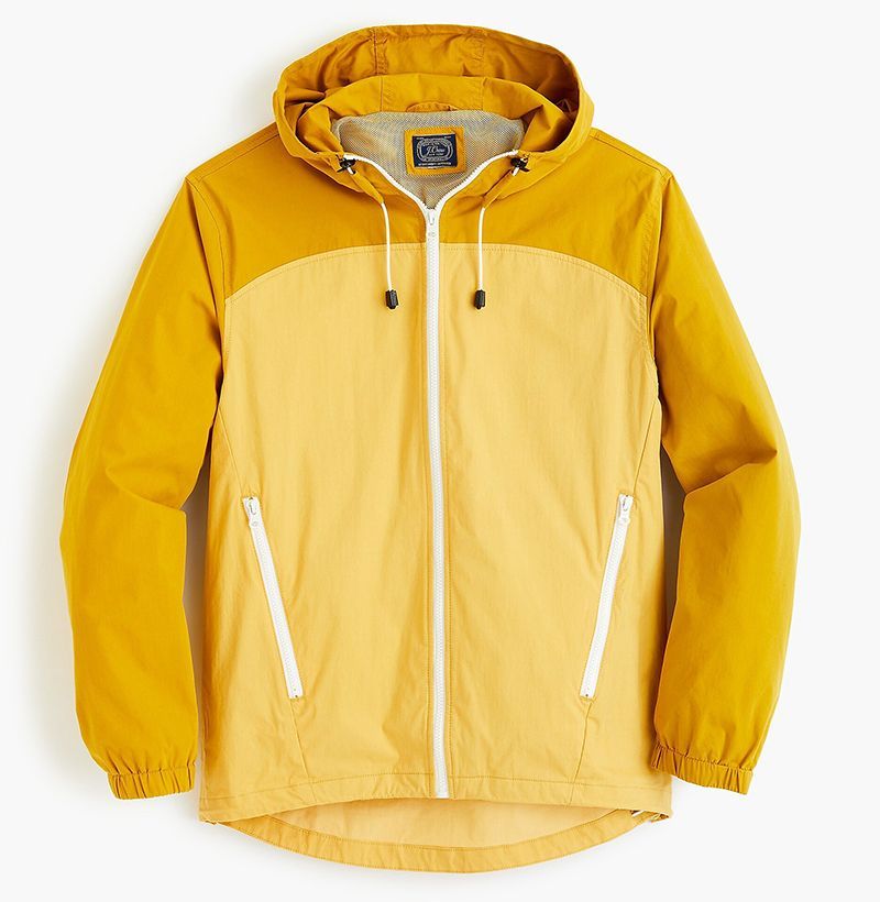 J crew rain hot sale jacket mens