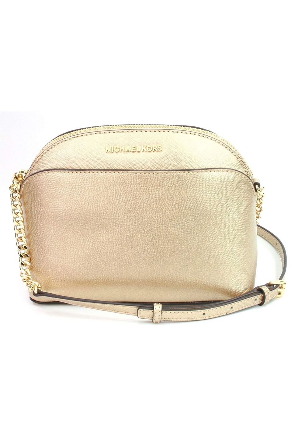 Emmy Saffiano Leather Medium Crossbody Bag 