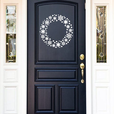 17 Best Christmas Wall Decals Simple And Easy Holiday Decals To Try