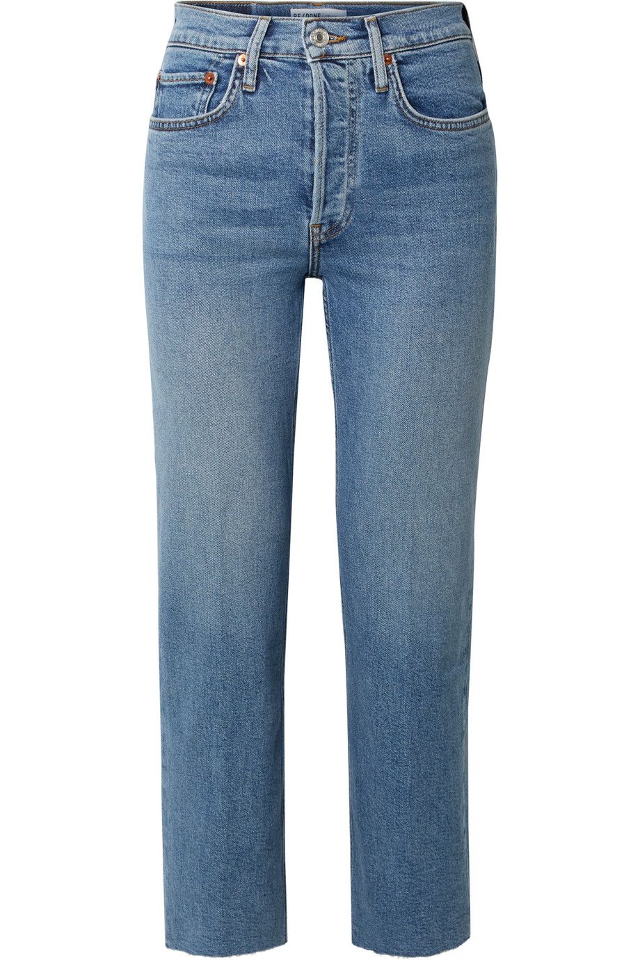 Originals Stove Pipe Comfort Stretch high-rise straight-leg jeans