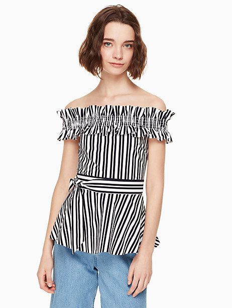 kate spade candy stripe dress