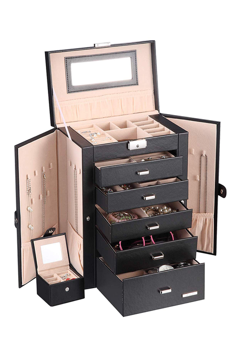 12 Best Jewelry Boxes Jewelry Organizers That Double As Dresser