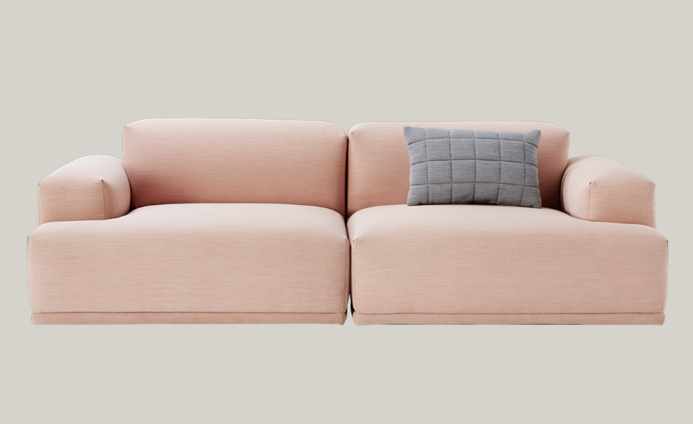 Jodie's Pink:  Modular Pink Couches