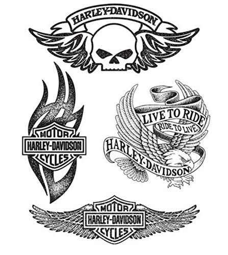 Harley-Davidson Temporary Tattoos