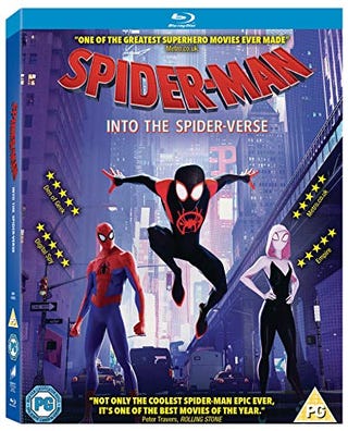 Spider-Man w świecie pająków [Blu-ray] [2018] [Region Free]