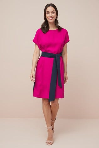 Belted Shift Dress