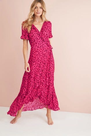 Wrap Maxi Dress