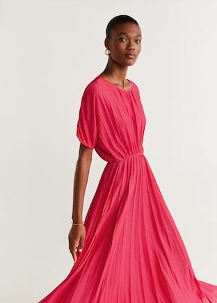 Pleated dress