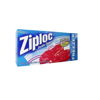 Ziploc Heavy Duty Freezer Bags, 38 pack