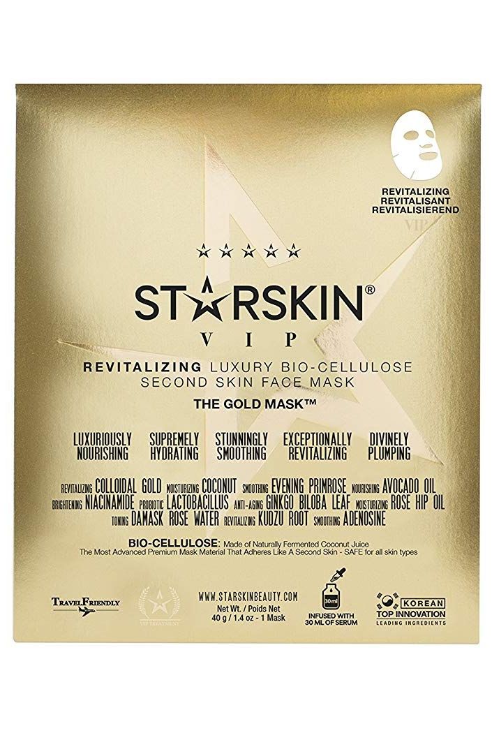 The Gold Mask VIP Revitalising Luxury Coconut Bio-Cellulose Second Skin Face Mask