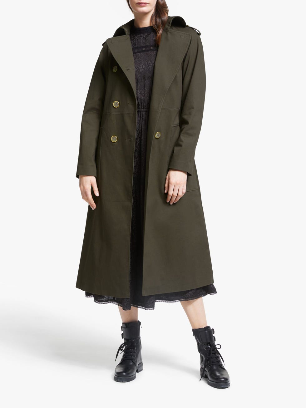 Somerset by Alice Temperley Trench Coat, Khaki