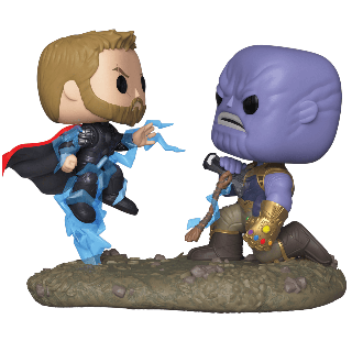 ¡Marvel Thor vs Thanos Pop!  Momento de la película