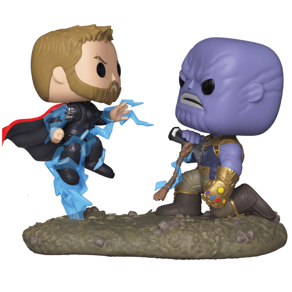Marvel Thor vs. Thanos Pop!  movie time
