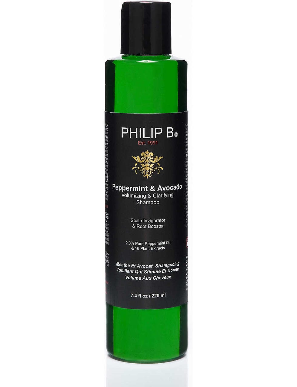 Peppermint and Avocado Volumizing & Clarifying Shampoo 