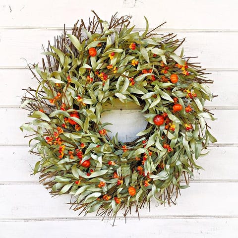 15 Best Fall Wreaths For 2019 Homemade Autumn 15 Best Fall Wreaths For 2019