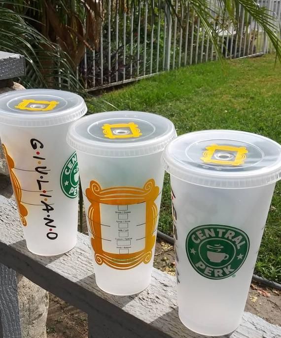 Friends- Inspired Reusable Coffee Cups