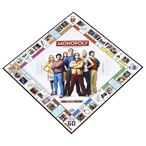 Das Monopoly-Brettspiel „Big Bang Theory“.