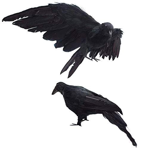 Realistic Crow Decorations
