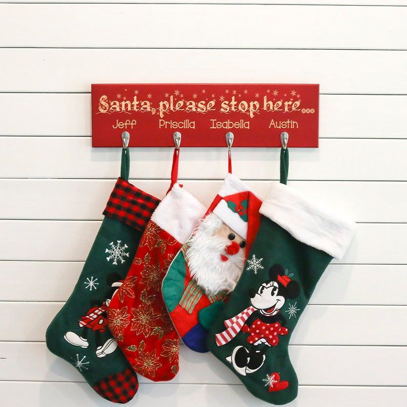 25 Best Christmas Stocking Holders For Mantel Christmas Stocking